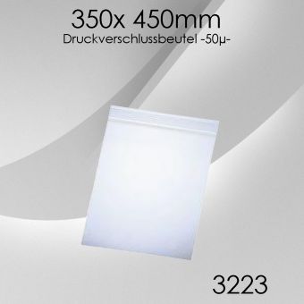 Druckverschlussbeutel 350x 450mm 50µ 1.000 Stück