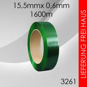 PET-Umreifungsband 15,5mm - 0,6mm Stärke 