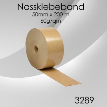 720 Rollen Nassklebeband 50mm Papierkleband 