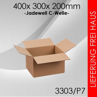 2.400x Faltkarton P7 - 400x 300x 200mm 