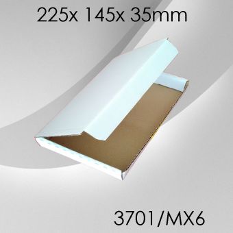 100x Maxibrief Gr. 6 - 225x 145x 35mm - weiß 