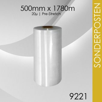 45x Maschinenstretchfolie transparent 50cm 20µ 