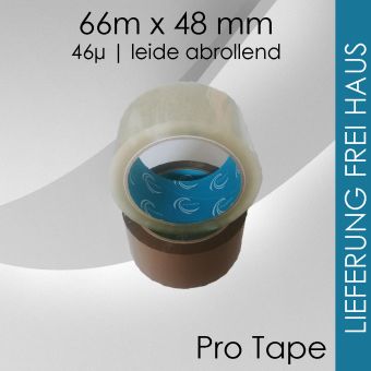 1.296x Piscadera ProTape Klebeband 46µ leise 