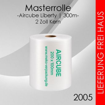 4 Rollen 300m HDPE-Luftpolsterkissen 10x 20cm 