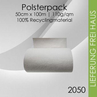 Polsterpack Packpapier in Rollen 50cm x 100m 6 Rollen