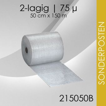 Luftpolsterfolie 50cm x 150m - Business 16 Rollen