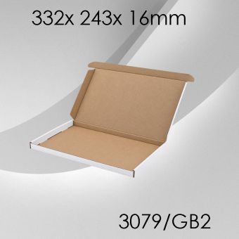 100x Großbriefkarton Gr. 2 - 332x 243x 16mm 