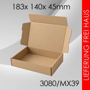 1.200x Maxibrief Gr. 39 - 183x 140x 45mm 