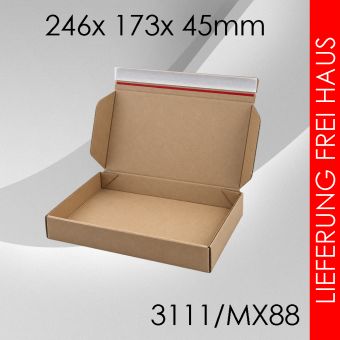 Maxibrief Gr. 88 Automatik - 246x 173x 45mm 