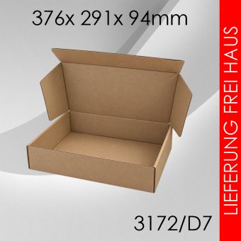 Faltschachtel D7 - 376x 291x 94mm 