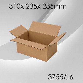 50x Faltkarton L6 - 310x 235x 235mm 