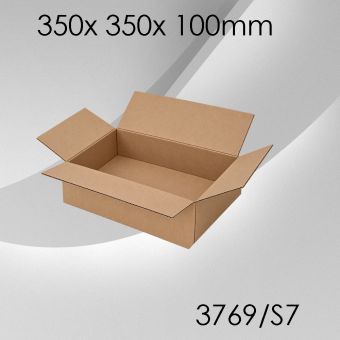 50x Faltkarton S7 - 350x 350x 100mm 