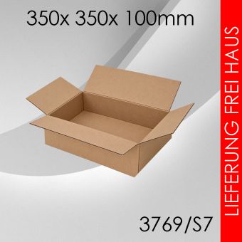 3.150x Faltkarton S7 - 350x 350x 100mm 