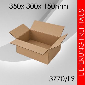 Faltkarton L9 - 350x 300x 150mm 