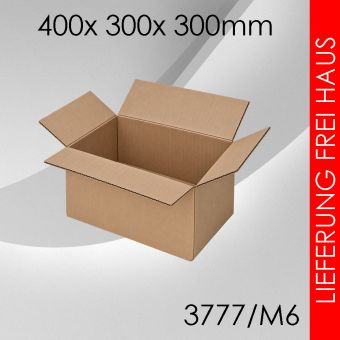 Faltkarton M6 - 400x 300x 300mm 