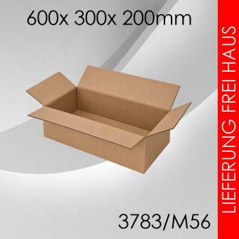 Faltkarton M56 - 600x 300x 200mm 70 Stück