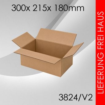4.200x Faltkarton V2 - 300x 215x 180mm 