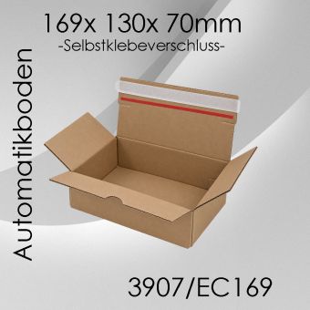 100x Automatikkarton EC169 - 169x 130x 70mm 