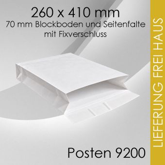SoPo 600x Papier-Versandtasche 260x 410mm 