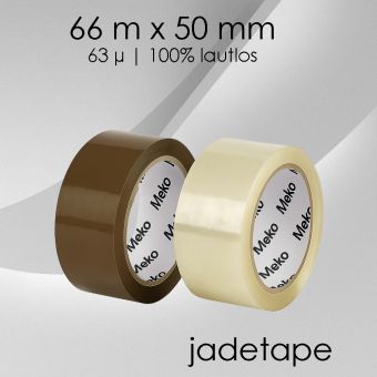 Meko JadeTape LAUTLOS: Ab 6 Rollen 6 Rollen transparent