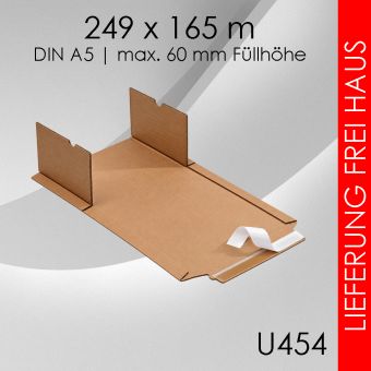 3.600x Universalverpackung 454 (DIN A5+) 