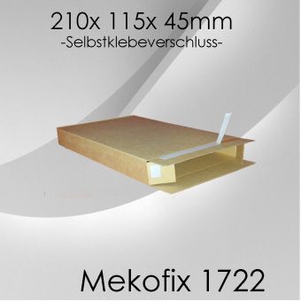 100x Maxibrief 1722 - 210x 115x 45mm - selbstklebend 