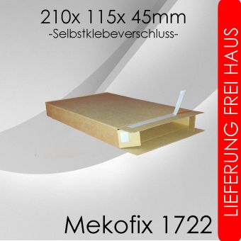 100x Maxibrief 1722 - 210x 115x 45mm - selbstklebend 