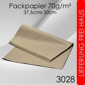 Packpapier Bogenware 37,5x 50cm 
