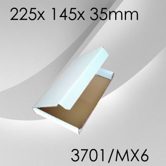 100x Maxibrief Gr. 6 - 225x 145x 35mm - weiß 