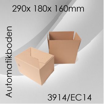 50x Automatikkarton EC14 - 280x 190x 160mm 