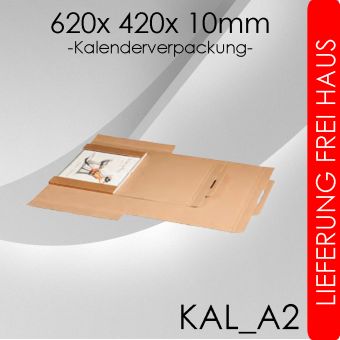 900x Kalenderverpackung A2 - 620x 420x 10mm 
